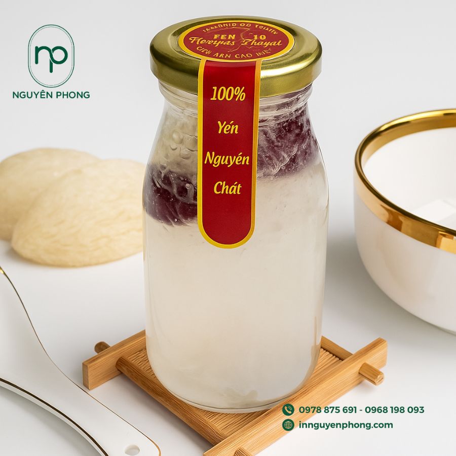 In Tem Dán Cổ Chai Lọ Giá Rẻ